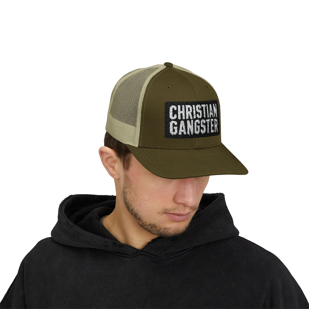 Christian Gangster Trucker (Curved Bill)