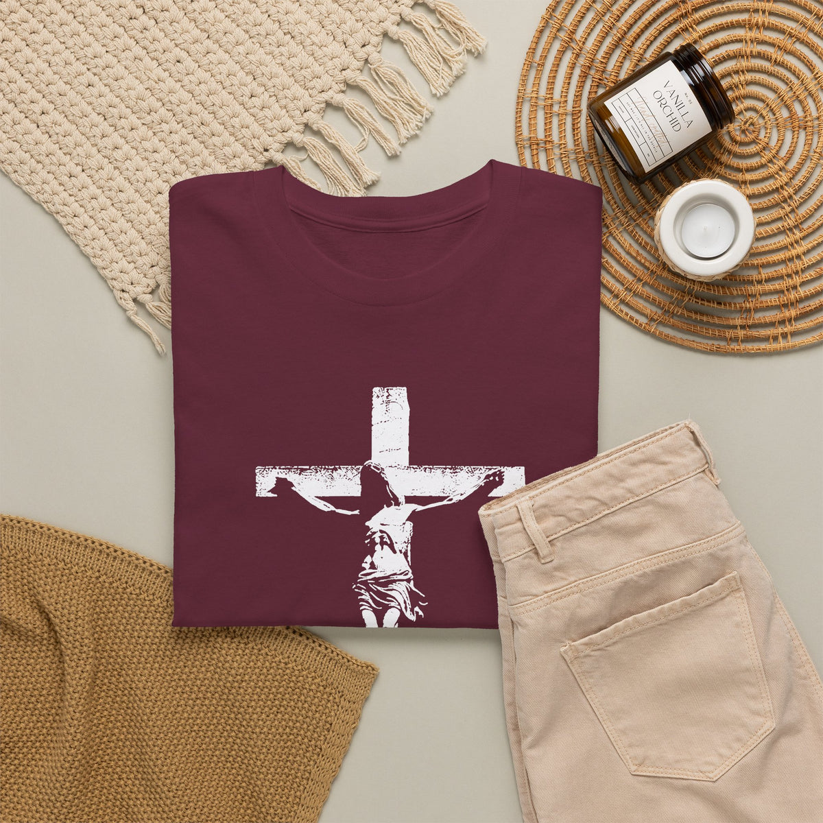 Distressed Crucifix