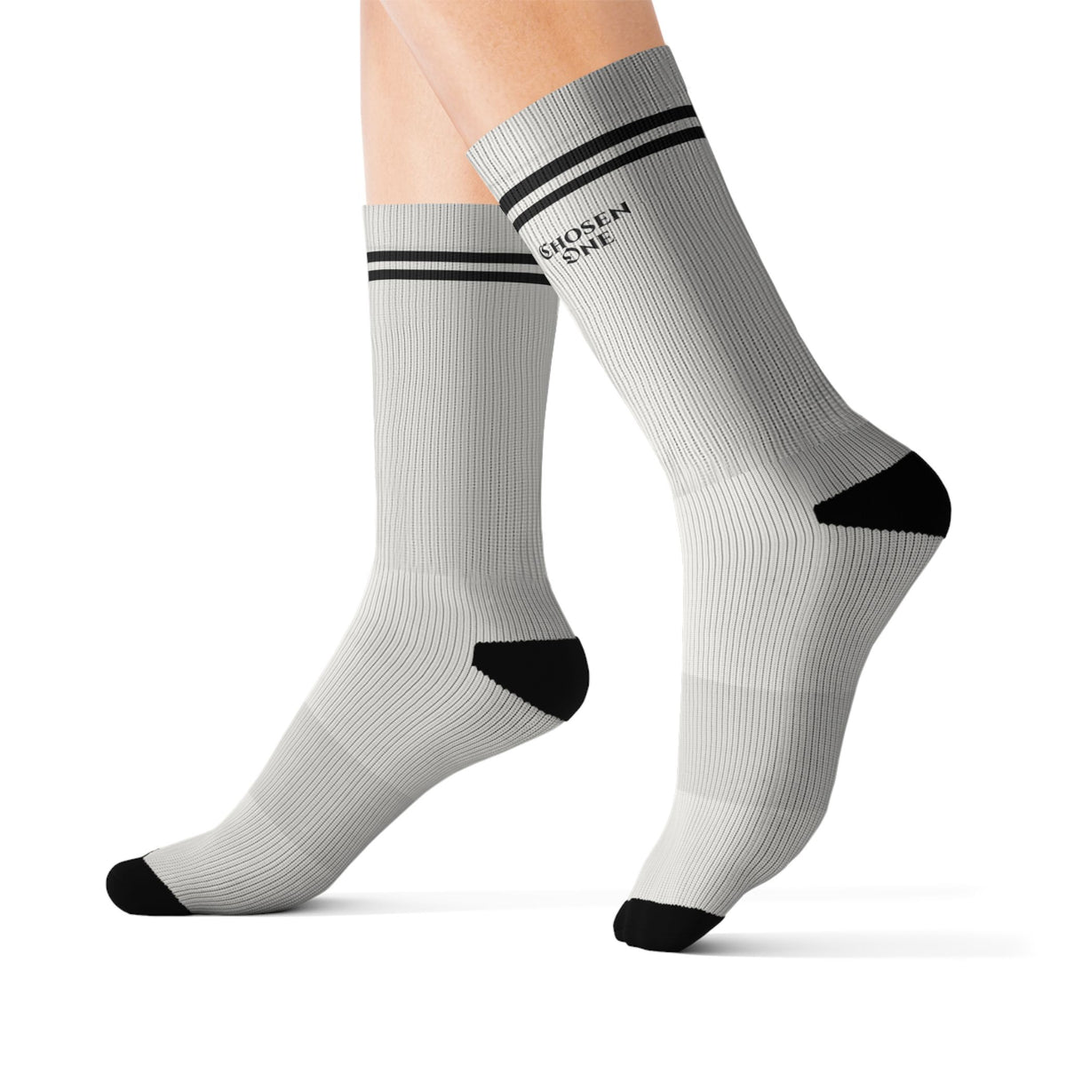 Chosen One Crew Socks — White