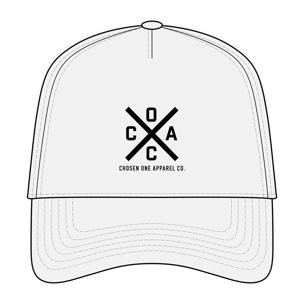 COAC White & Black Cap
