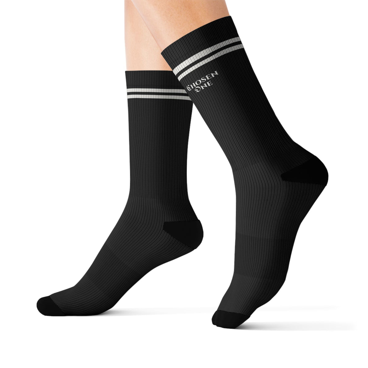 Chosen One Crew Socks — Black