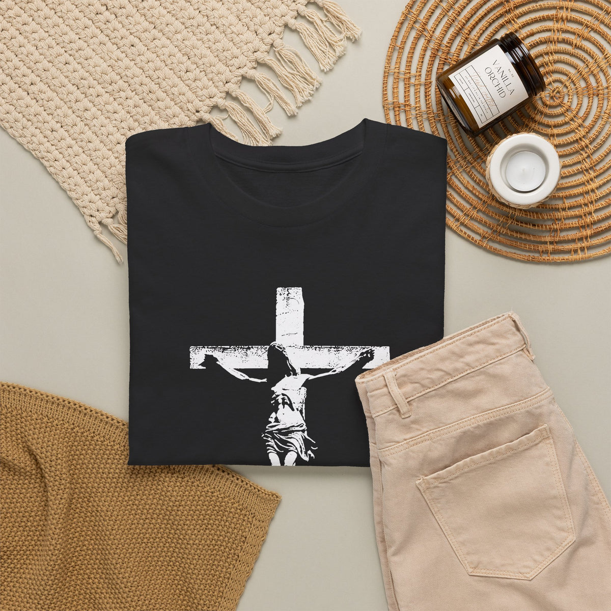 Distressed Crucifix