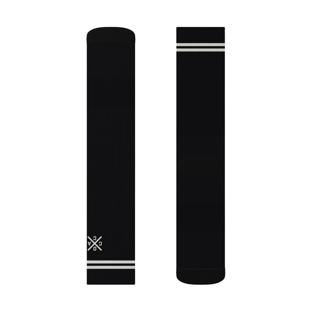 COAC X Crew Socks — Black